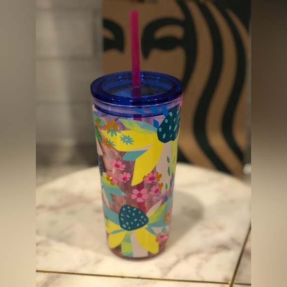 ✨NWT✨Starbucks 2023 Anniversary Spring Easter Collection Glass Cold Cup Tumbler - Picture 3 of 8
